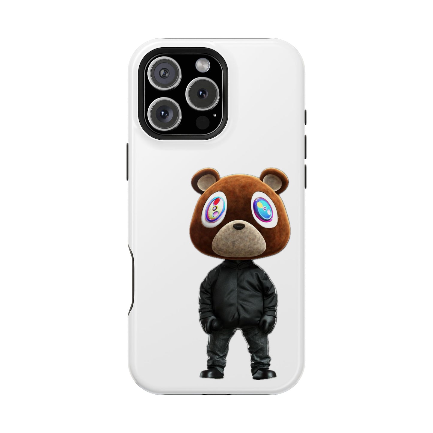 Ye Bear Character Magnetic Phone Cases, Fun Gift, Unique Phone Accessory, Trendy Tech, Personalized Style, Everyday Use