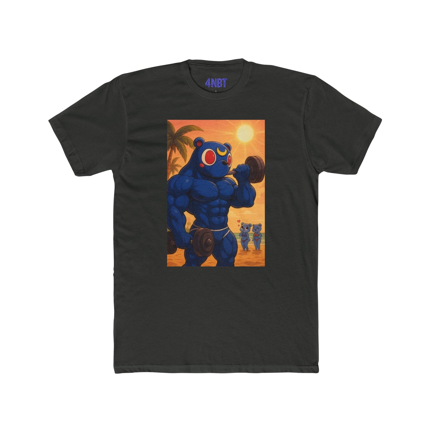 4NBT Stylish Graphic Tee, Fun Summer Shirt, Cool Gift for Him/Her, Casual Everyday Wear, Perfect for Beach Days, Unique Art Design