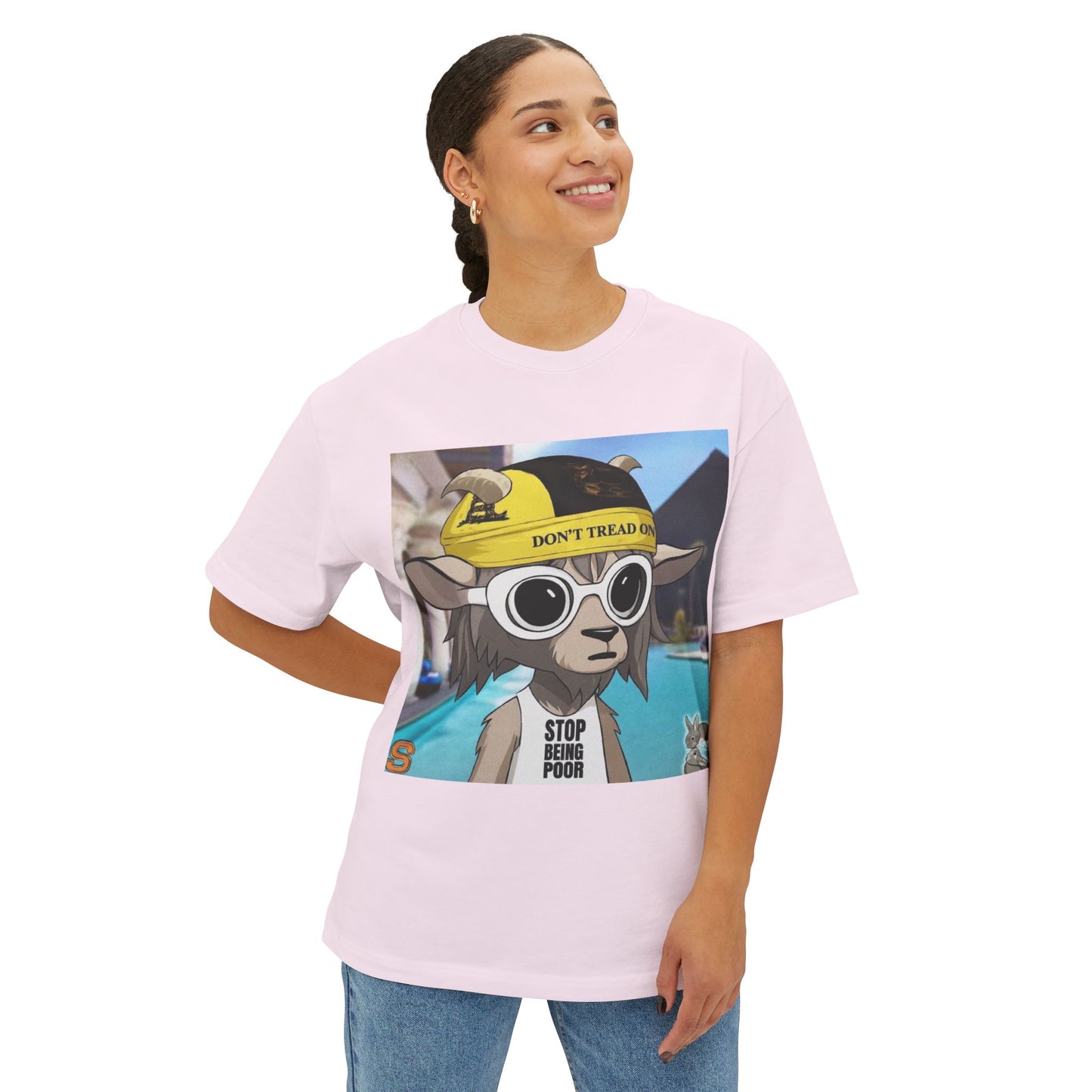 Cool Goat Alon Unisex Oversized Tee | Fun Summer Vibes | Perfect Gift for Friends | Stylish Casual Wear, Relaxed Fit T-Shirt, Pool Party [...]
