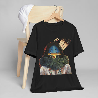 Yei Graphic T-Shirt, Unisex Tee, Festival Wear, Unique Gift, Nature Inspired, Artistic Apparel