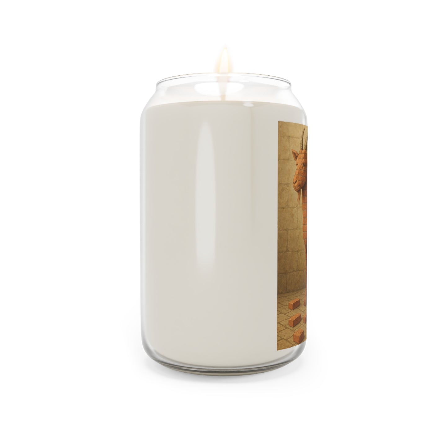 Bricked Goat Scented Candle: Relaxing Home Decor, Meditation, Gift for Her, Aromatherapy, Cozy Vibes