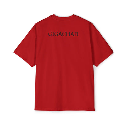 GIGA Stylish Men's Oversized Tee for Comfort Lovers, Casual Wear, Street Style, Gift for Him, Trendy Tee with Gigachad Design