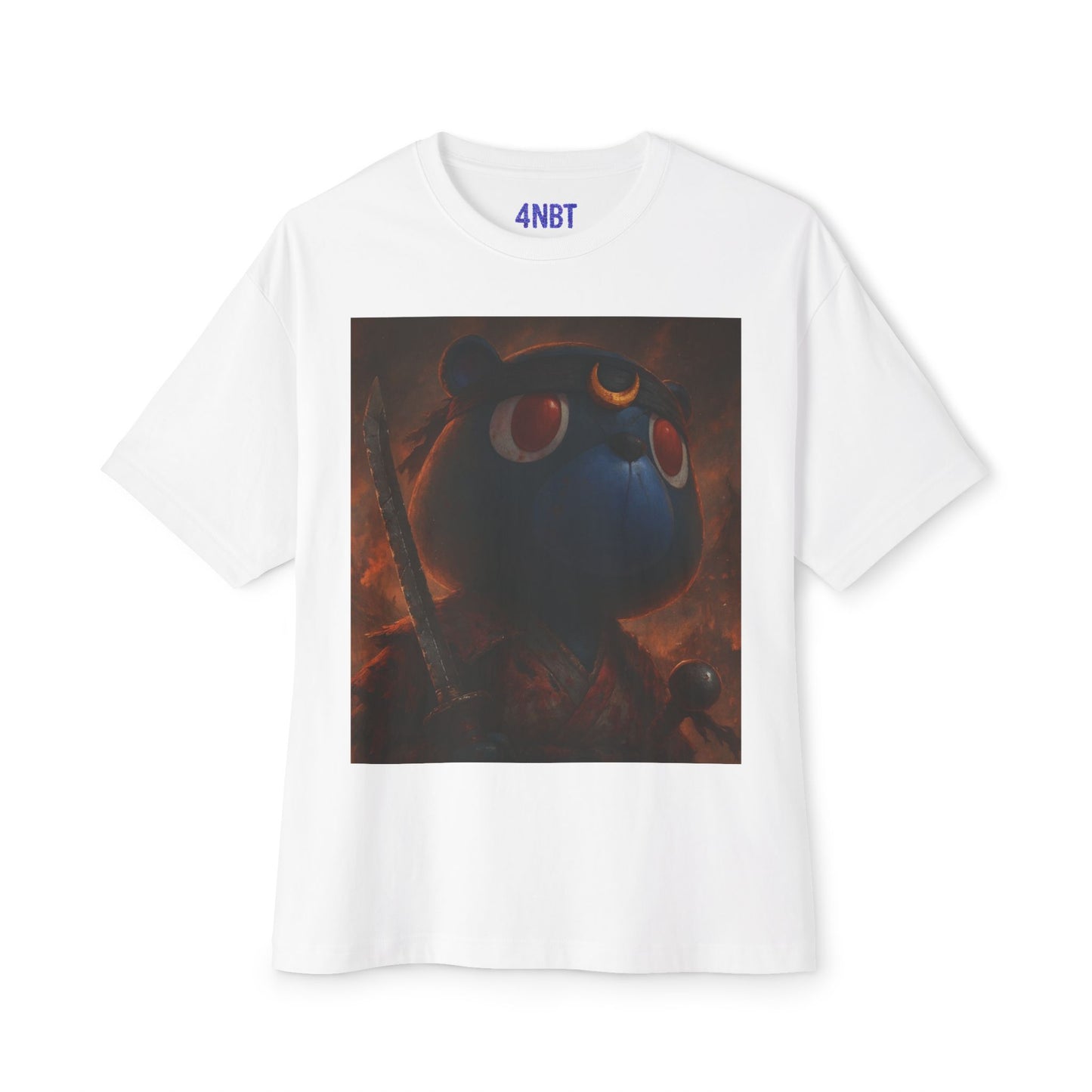 4NBT Fierce Fantasy Graphic Tee, Unisex Oversized Shirt, Casual Streetwear, Gamer Apparel, Unique Gift for Anime Fans