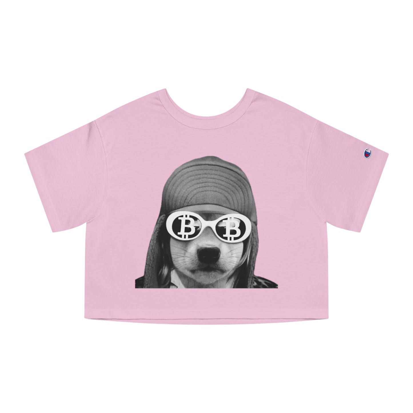 WIF Vintage Graphic Cropped T-Shirt | Fun Casual Tee for Pet Lovers | Cool Summer Fashion, Gift for Animal Lovers, Birthday