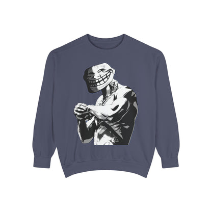 TROLL Stylish Unisex Sweatshirt with Playful Graphic, Trendy Streetwear, Cozy and Casual, Perfect Gift for Any Occasion, Unique Art Design