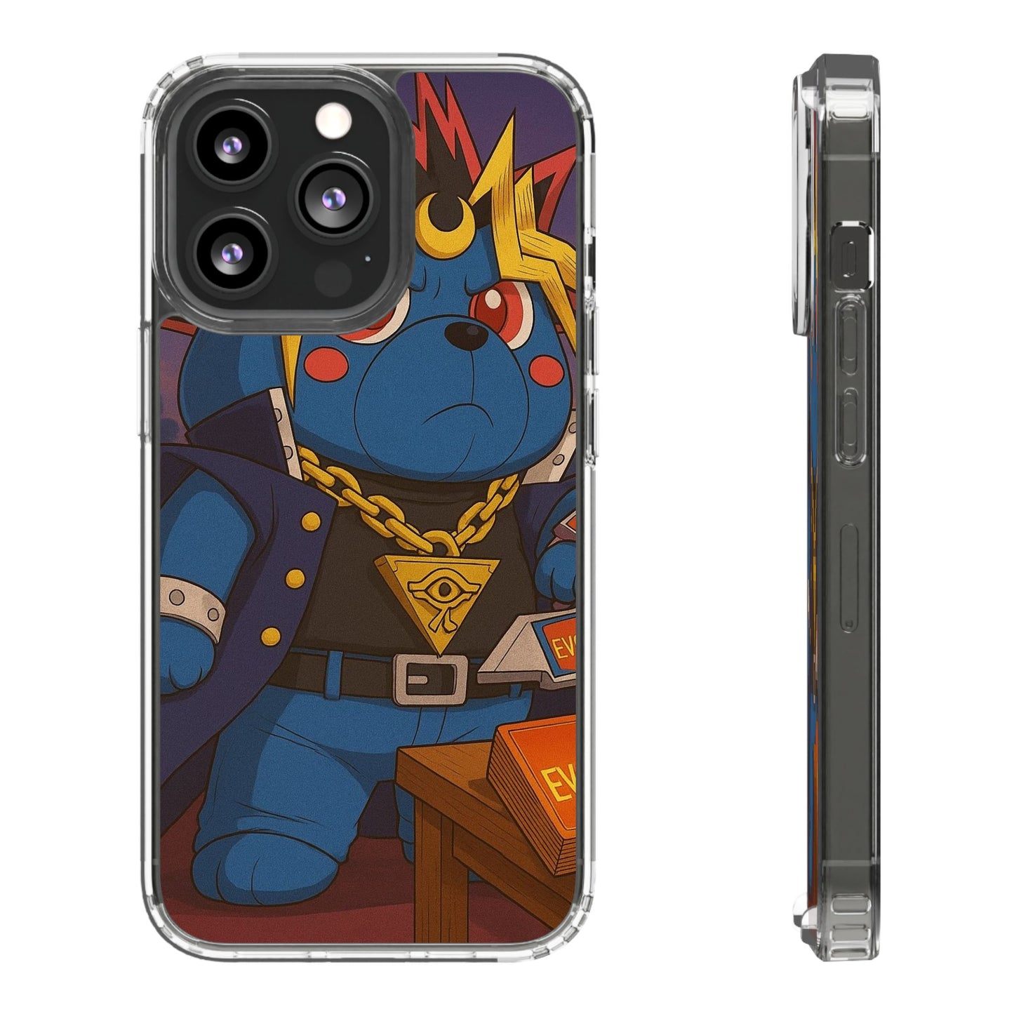 4NBT Clear Cases for Gaming Fans, Illustrated Phone Protection, Cute Anime Style, Collectible Accessories, Perfect Gift for Gamers