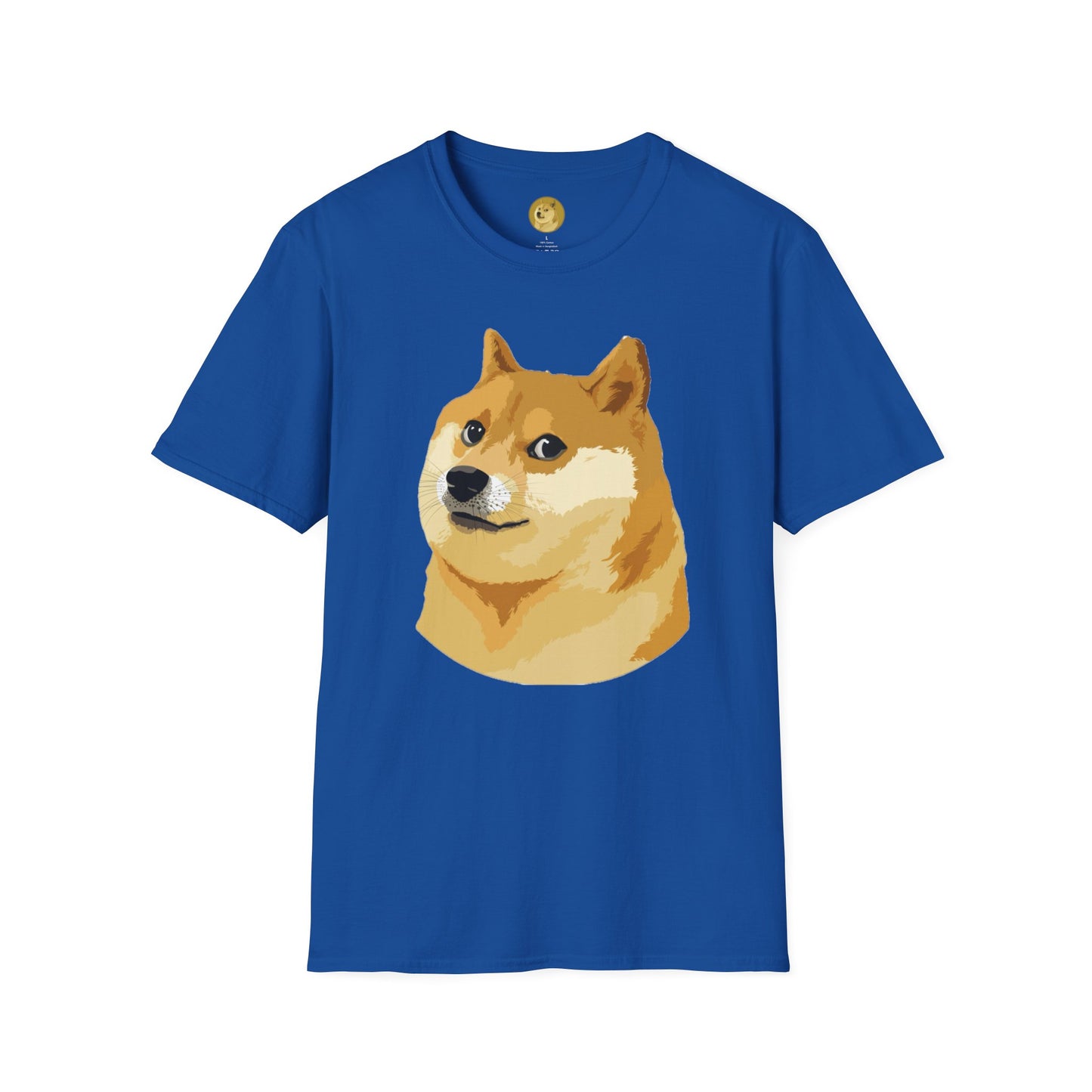 Doge Lover Unisex T-Shirt, Funny Pet Tee, Cute Graphic Tee, Casual Wear, Gift for Dog Owners, Birthday Gift, Relaxed Fit