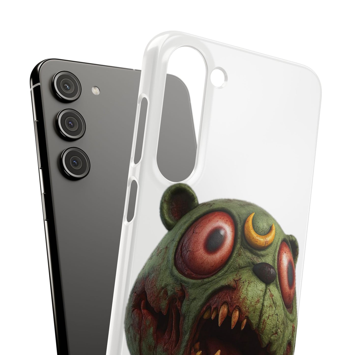 4NBT Zombie Bear Phone Case, Horror Snap Case, Cute but Spooky Accessory, Gift for Halloween, Unique Phone Cover