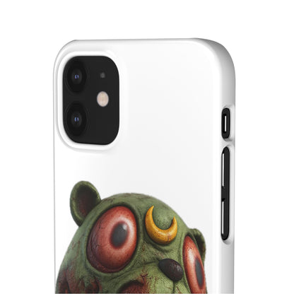 4NBT Zombie Bear Phone Case, Horror Snap Case, Cute but Spooky Accessory, Gift for Halloween, Unique Phone Cover