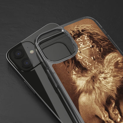 Yei Artistic Clear Phone Case for Unique Expression, Phone Accessories, Nature Lovers, Boho Style, Gift for Him/Her