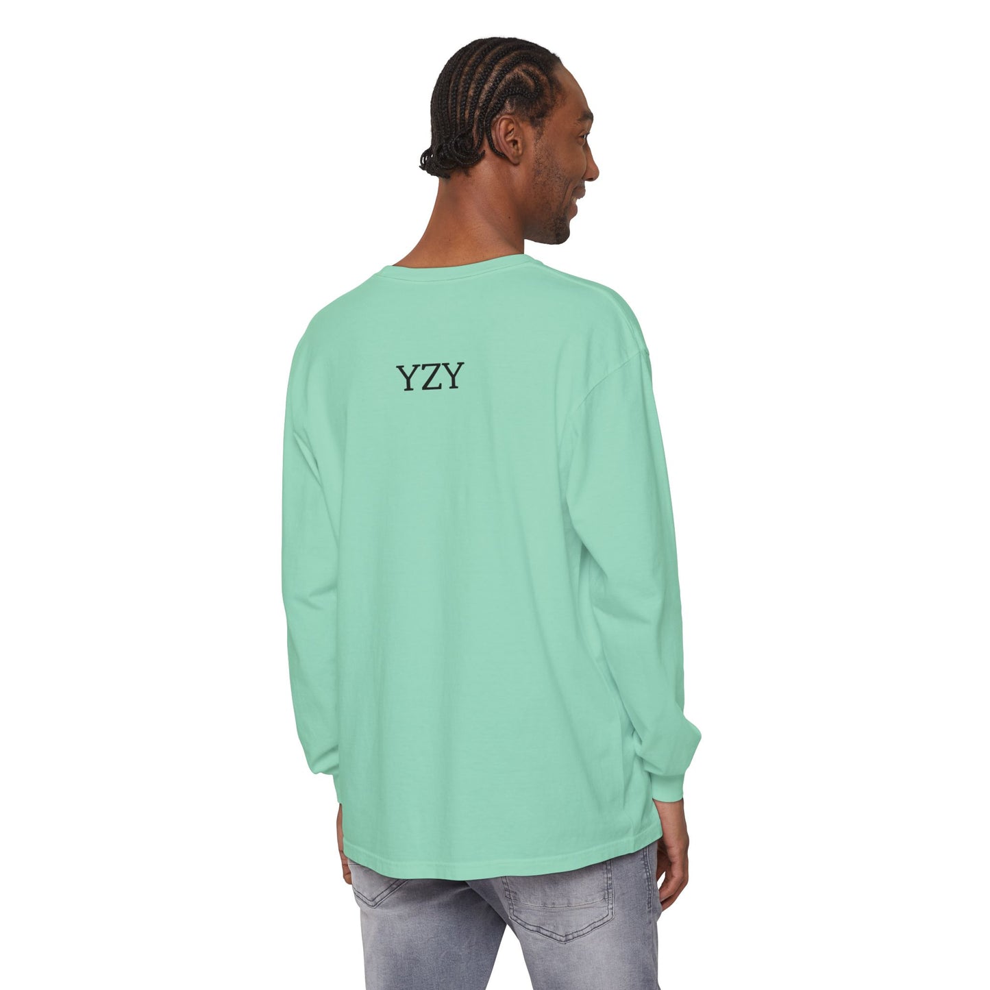 Swasticoin Mystical Mountain Long Sleeve T-Shirt | Unisex Graphic Tee, Trendy Layering Top, Casual Wear, Perfect Gift for Adventurers