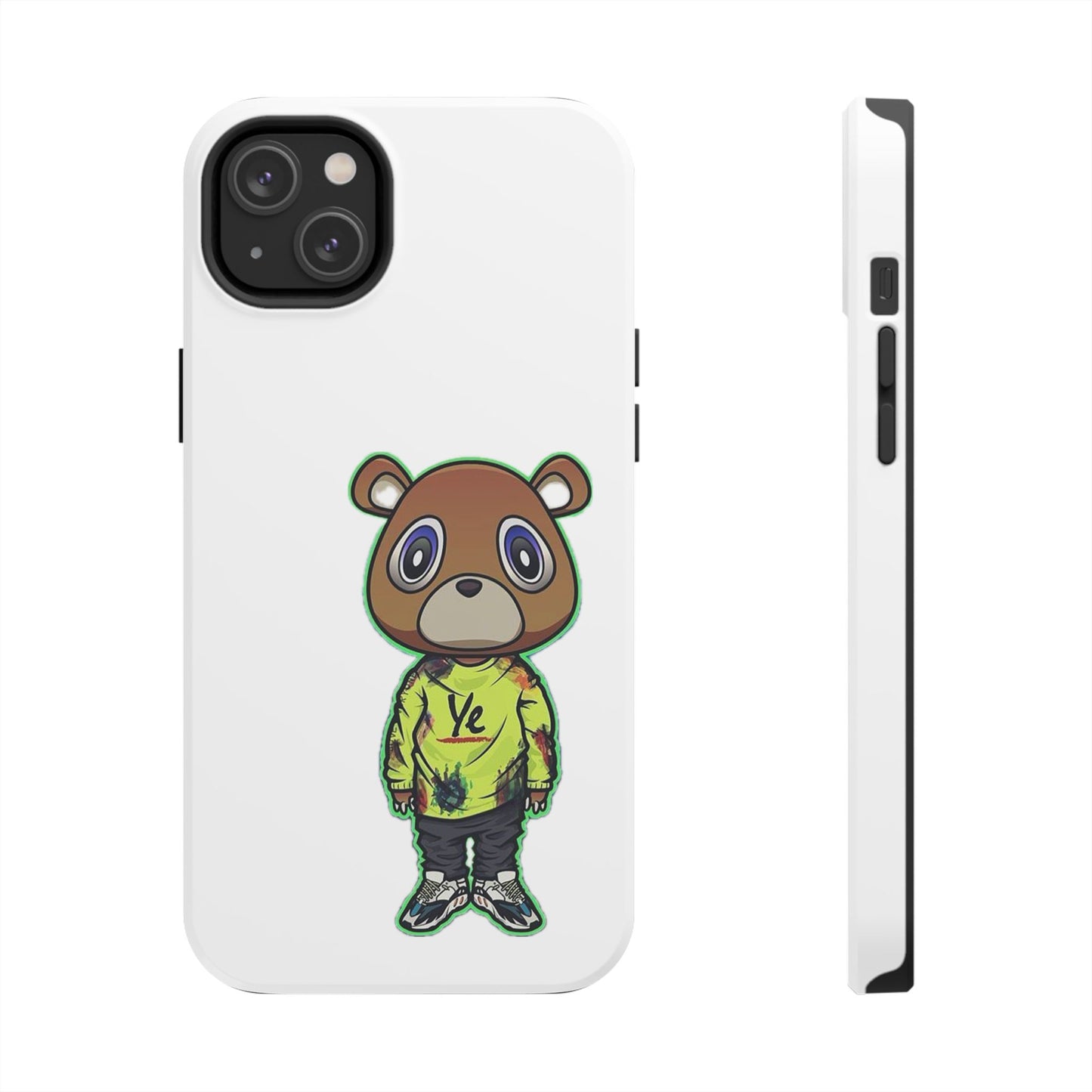 Ye Bear Tough Phone Cases with Cartoon Design - Unique Phone Cover, Durable Mobile Case, Cool Gift for Teens, Fun Accessory for Everyday Use