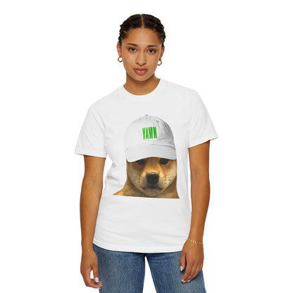 Unisex WIF Yawn T-Shirt | Funny Pet Lover Tee | Casual Wear | Gift for Dog Owners | Animal Humor Apparel | Quirky Fashion