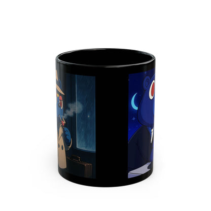 4NBT Trillion Bear Mug - Enchanted Coffee Cup, Cute Animal Gift, Fantasy Drinkware, Halloween Decor, Cozy Home Essentials