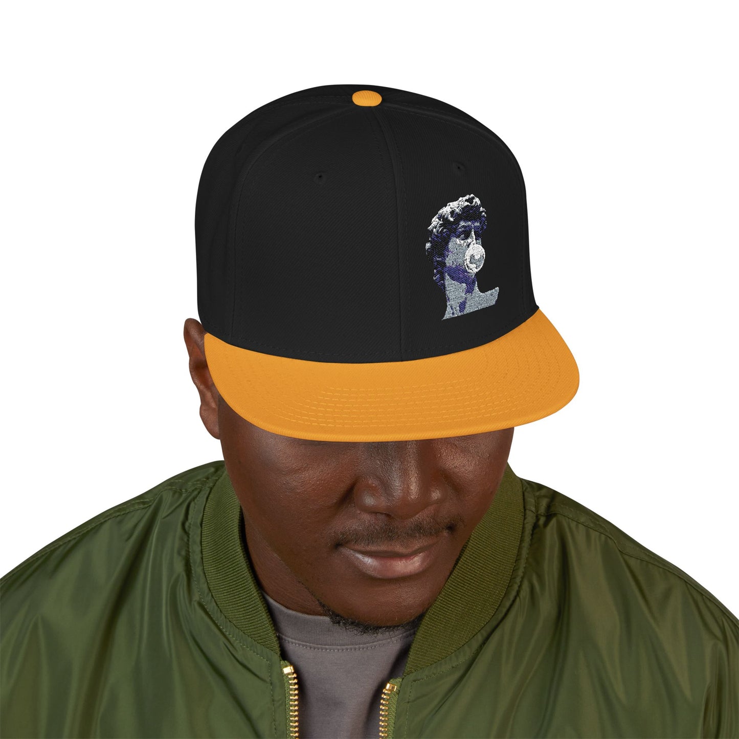 @ye Embroidered Snapback Hat - Trendy Headwear, Unique Gift, Fashion Accessory, Street Style, Stylish Cap