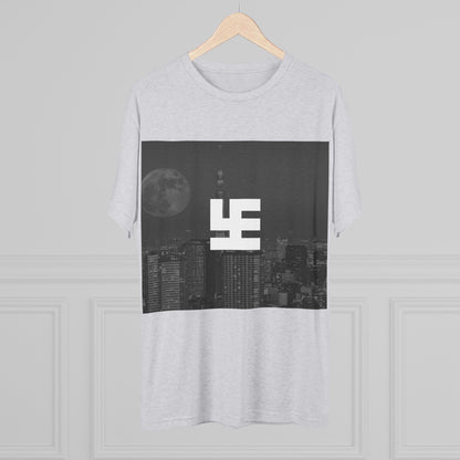Swasticoin Urban Skyline Graphic Tee, Vintage City Aesthetic Shirt, Unisex Tri-Blend Crew Tee for Casual Style, Perfect Gift for City Lovers, [...]