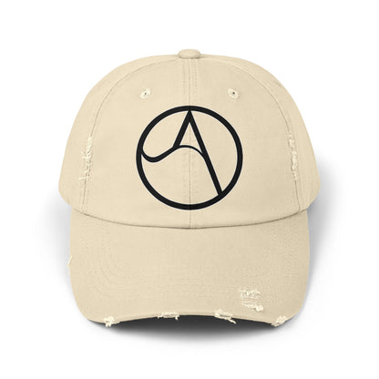 @ye Trendy Unisex Distressed Cap, Casual Hat, Vintage Style, Adjustable Dad Hat, Gift for Him or Her, Everyday Wear