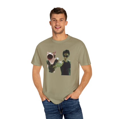 POPCAT Street Style Unisex T-Shirt | Vintage Graphic Tee, Casual Outfit, Gift for Friends, Meme Apparel, Conversation Starter