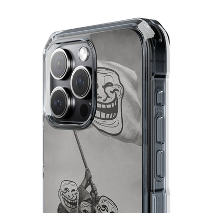 TROLL Flag Phone Case, Trendy Phone Cover, Gift for Gamers, Unique Phone Accessory, Funny Phone Protection