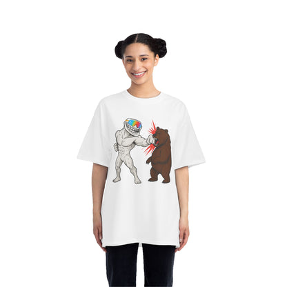 Troll Bold Graphic Short-Sleeve T-Shirt featuring Cartoon Conflict, Fun Gift for Friends, Casual Wear, Festival Attire, Unique Statement [...]