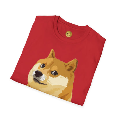Doge Lover Unisex T-Shirt, Funny Pet Tee, Cute Graphic Tee, Casual Wear, Gift for Dog Owners, Birthday Gift, Relaxed Fit