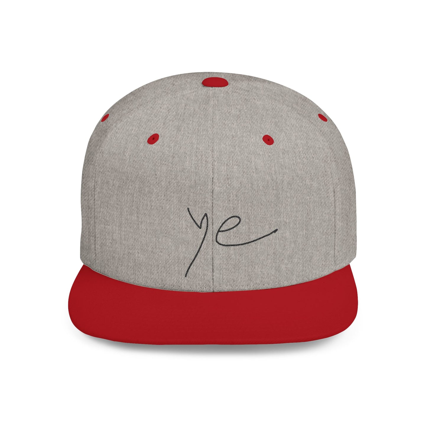 Ye 7BN Stylish Flat Bill Snapback Cap - Trendy Hat, Streetwear Essentials, Unisex Fashion, Casual Accessories, Gift Ideas