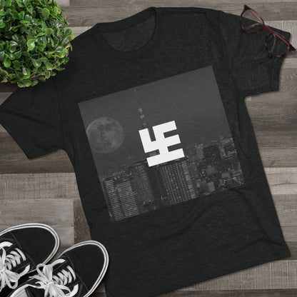 Swasticoin Urban Skyline Graphic Tee, Vintage City Aesthetic Shirt, Unisex Tri-Blend Crew Tee for Casual Style, Perfect Gift for City Lovers, [...]