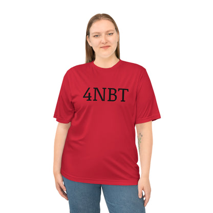 4NBT Unisex Performance T-Shirt, Workout Top, Casual Tee, Gift for Fitness Lovers, Athletic Apparel, Everyday Wear