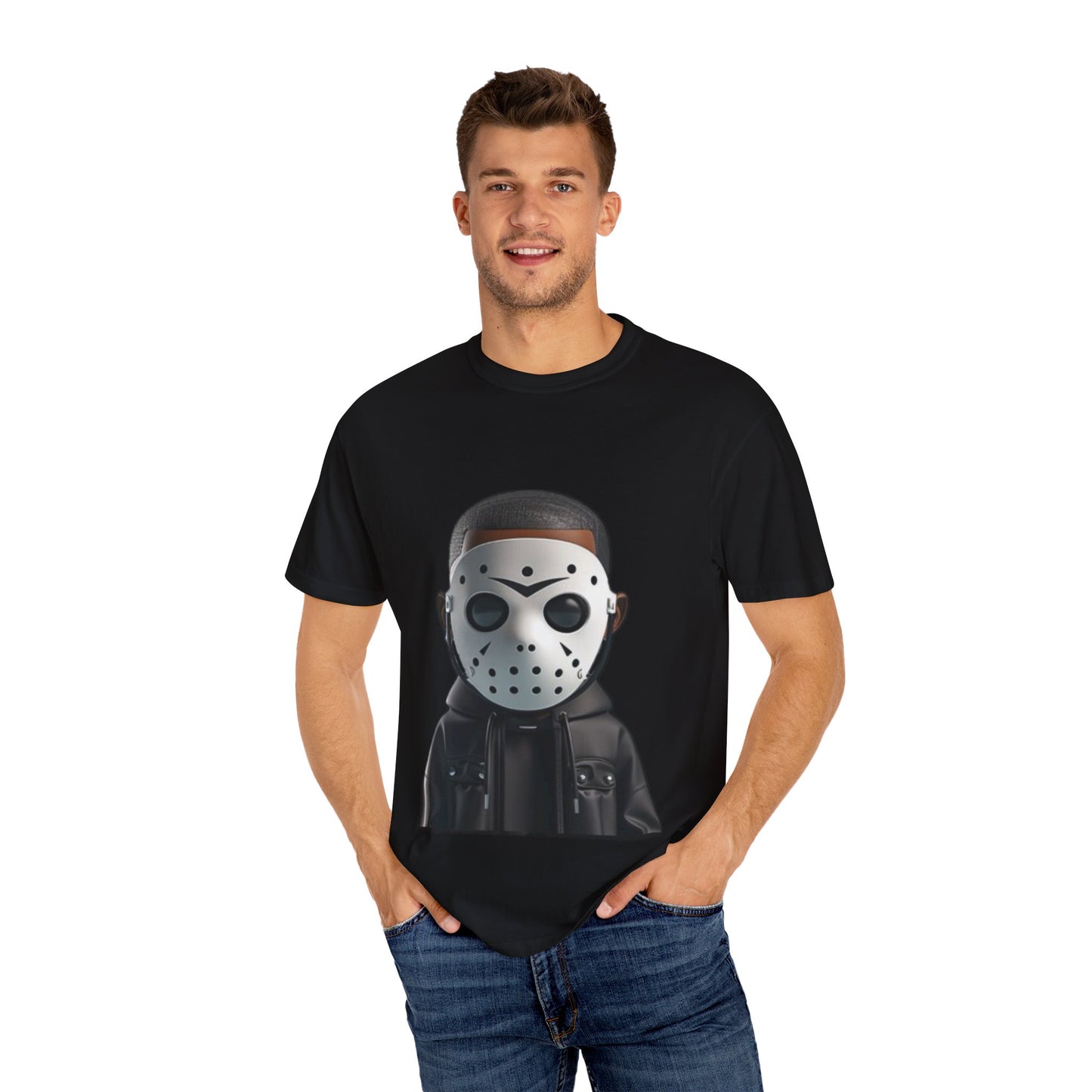 Ye Garment-Dyed T-Shirt with Modern Design, Fashion Tee, Casual Wear for All Occasions, Unique Graphic Shirt, Gift for Him/Her