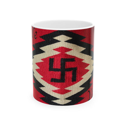 Yei Unique Ceramic Mug - Cultural Art Design, Perfect Gift for Coffee Lovers, Kitchen Decor, Personalized Mug, Handmade Drinkware