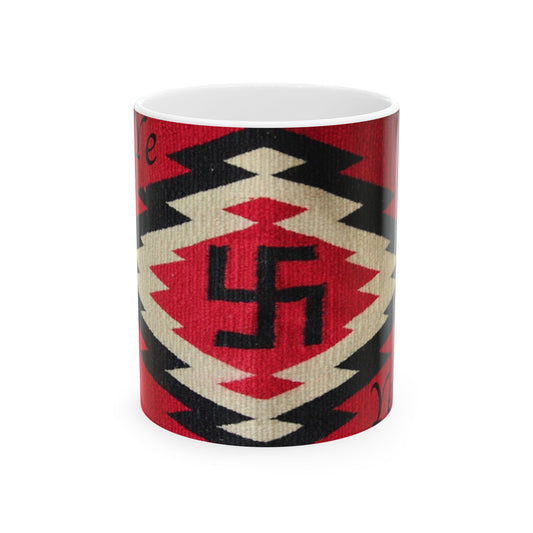Yei Unique Ceramic Mug - Cultural Art Design, Perfect Gift for Coffee Lovers, Kitchen Decor, Personalized Mug, Handmade Drinkware