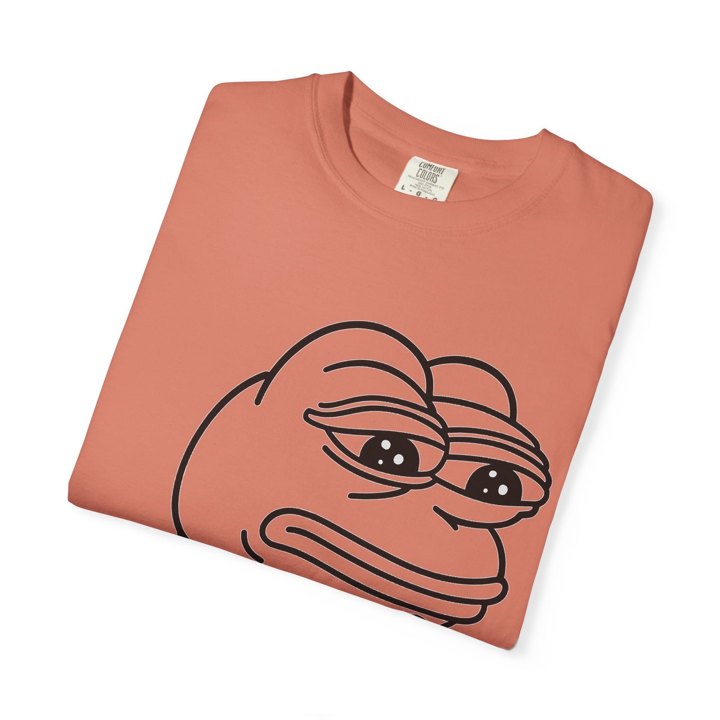 Thoughtful Pepe Unisex T-Shirt, Funny Graphic Tee, Gift for Friends, Casual Wear, Meme Inspired Fashion