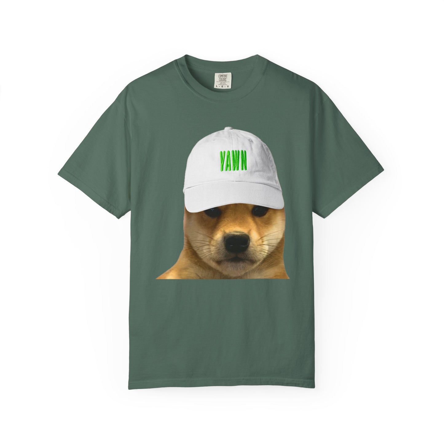 Unisex WIF Yawn T-Shirt | Funny Pet Lover Tee | Casual Wear | Gift for Dog Owners | Animal Humor Apparel | Quirky Fashion