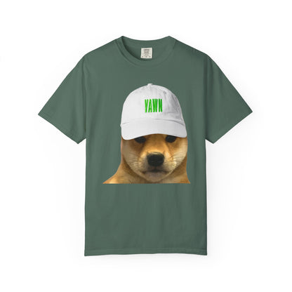 Unisex WIF Yawn T-Shirt | Funny Pet Lover Tee | Casual Wear | Gift for Dog Owners | Animal Humor Apparel | Quirky Fashion