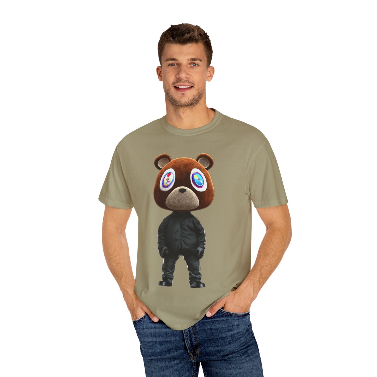 Ye Bear Graphic Unisex T-Shirt, Cute Casual Tee, Gift for Animal Lovers, Streetwear Top, Unique Graphic Tee