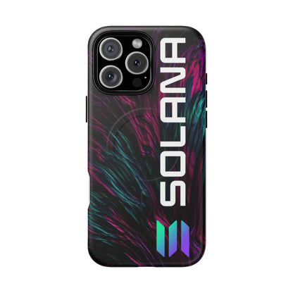 Solana Tough Magnetic Phone Case | Stylish Protection, Unique Art, Gift for Tech Lovers, Phone Accessory, Modern Design