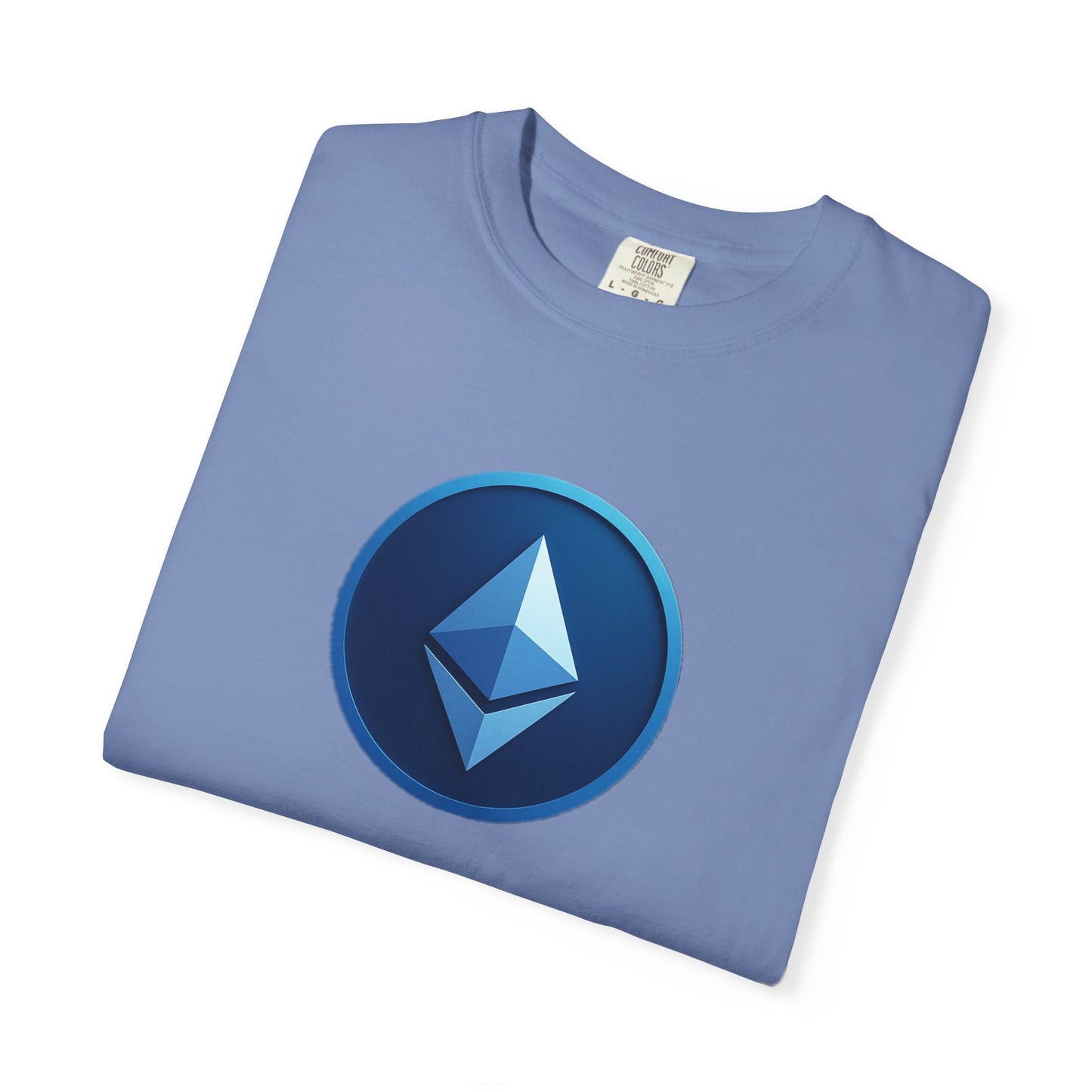 Ethereum Graphic T-Shirt, Unisex Casual Tee, Blockchain Apparel, Gamer Shirt, Crypto Gift, Stylish Streetwear