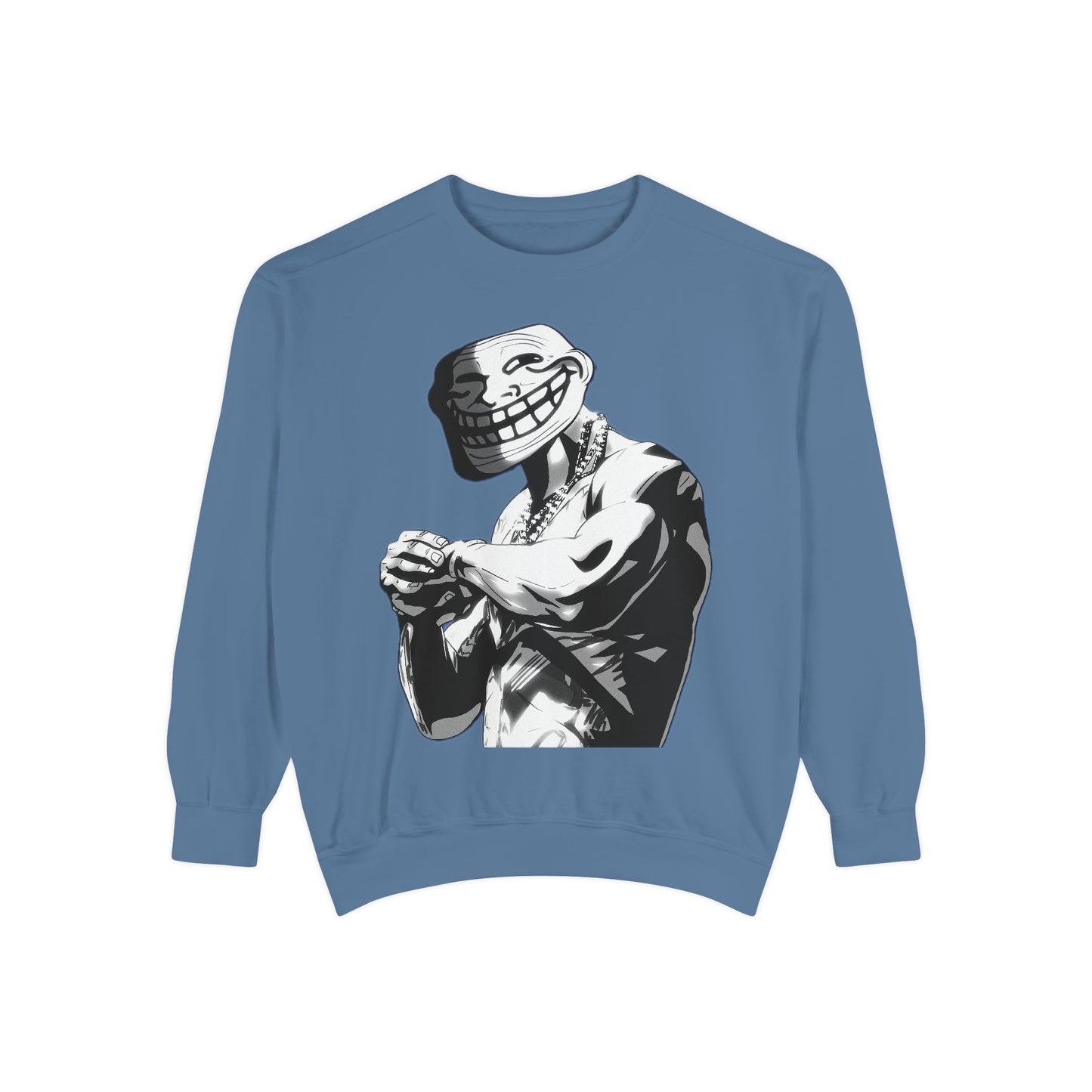 TROLL Stylish Unisex Sweatshirt with Playful Graphic, Trendy Streetwear, Cozy and Casual, Perfect Gift for Any Occasion, Unique Art Design