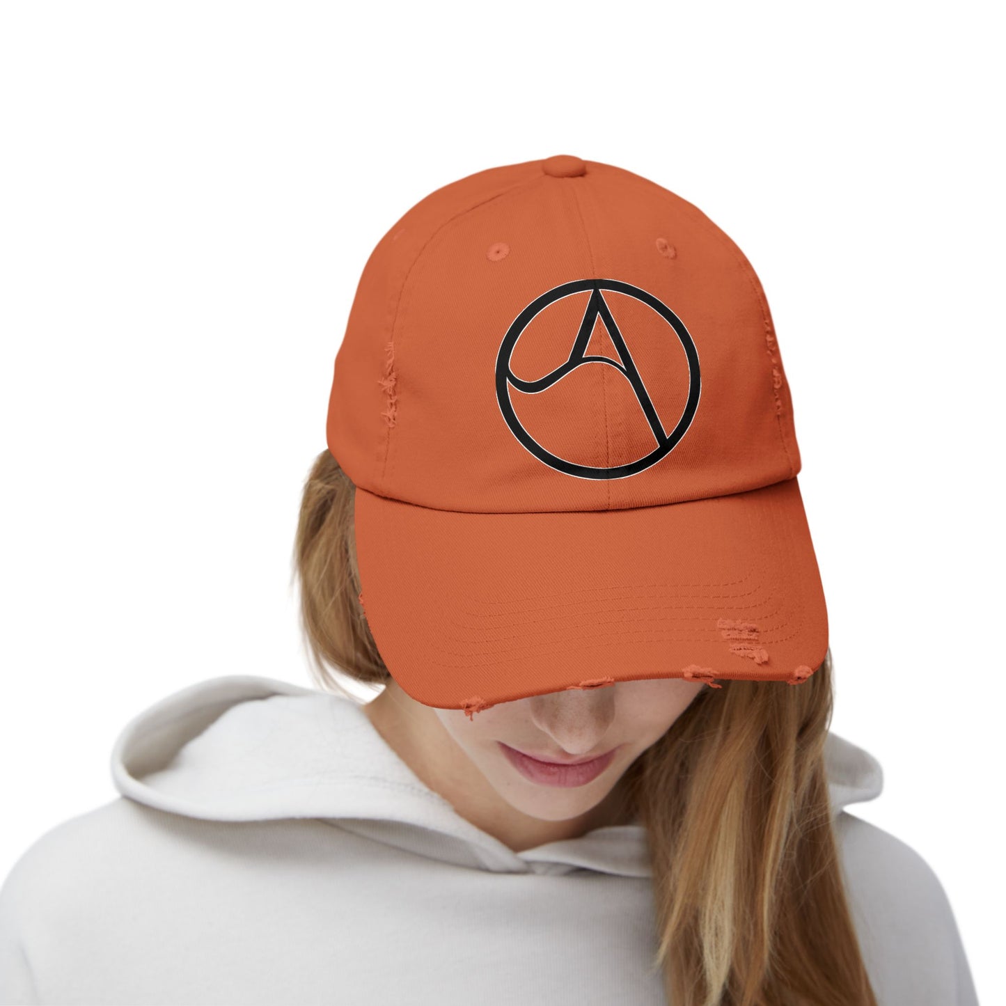 @ye Trendy Unisex Distressed Cap, Casual Hat, Vintage Style, Adjustable Dad Hat, Gift for Him or Her, Everyday Wear