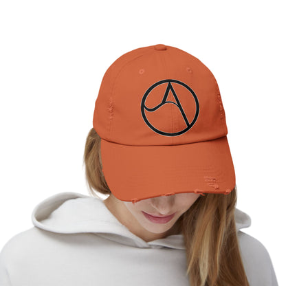 @ye Trendy Unisex Distressed Cap, Casual Hat, Vintage Style, Adjustable Dad Hat, Gift for Him or Her, Everyday Wear