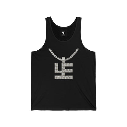 Swasticoin Stylish Unisex Jersey Tank | Casual Summer Wear, Festival Outfit, Graphic Tee for Beach Days, Music Events, Workout Gear