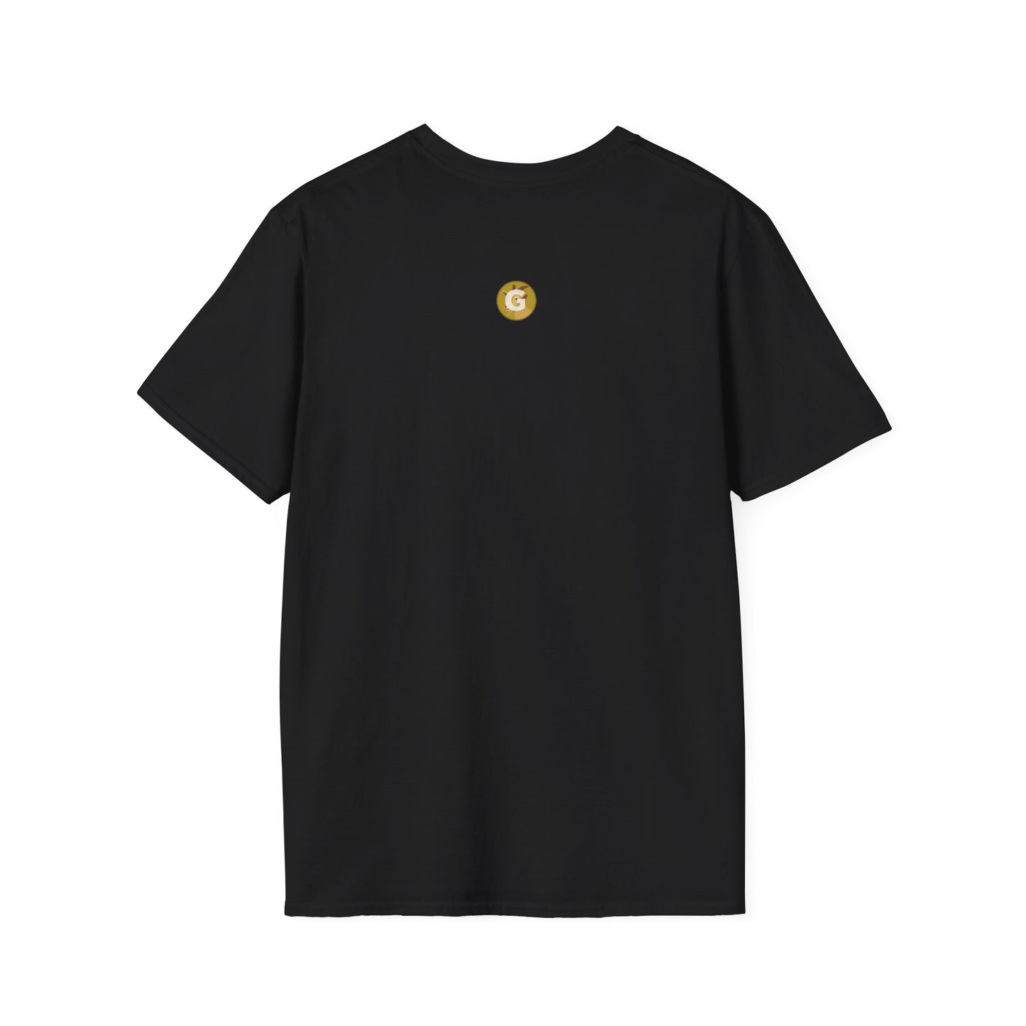 Golden Goat Unisex Softstyle T-Shirt | Cute Goat Tee for Animal Lovers, Birthday Gift, Casual Wear, Farmhouse Decor, Nature Fans