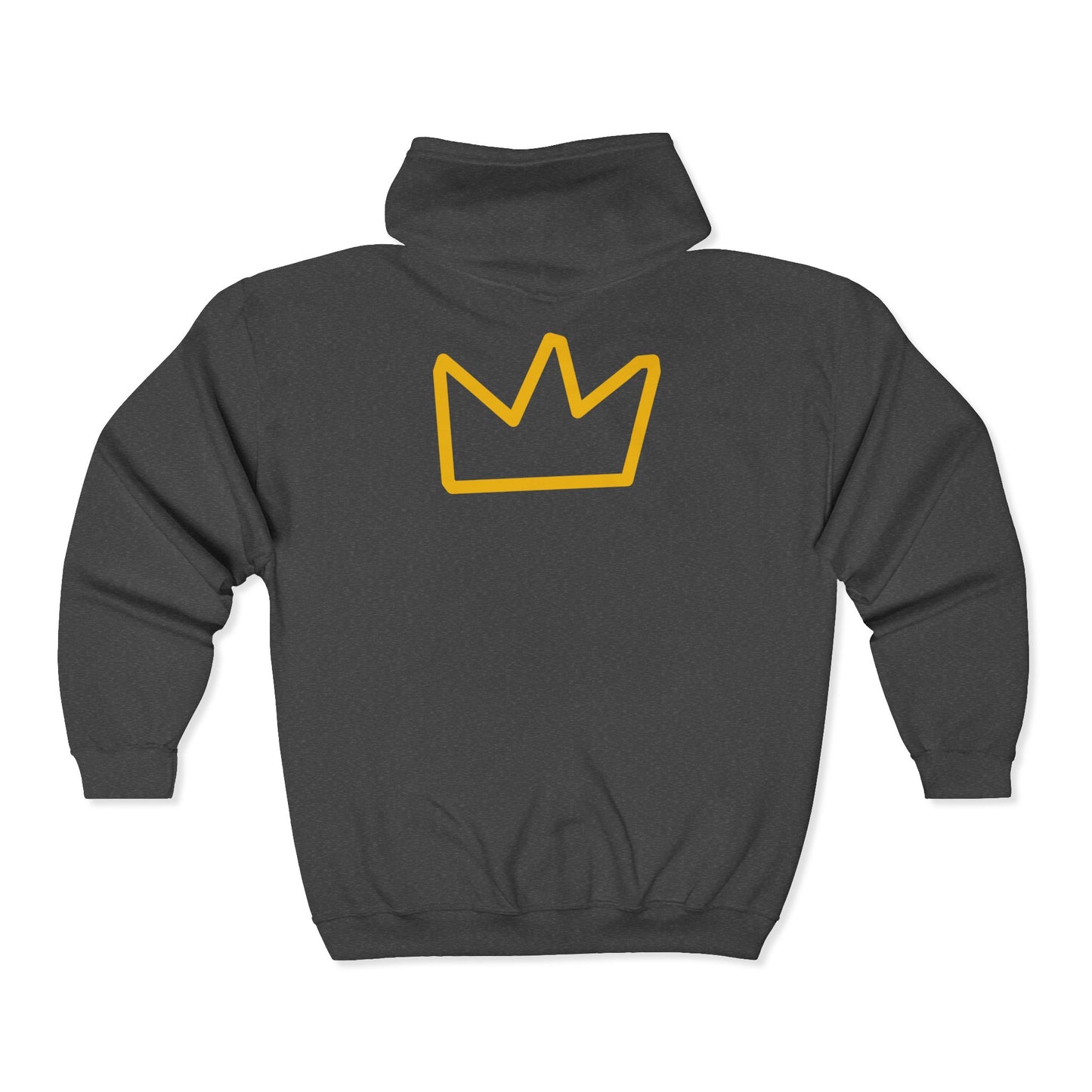 Trench Merch CrownUnisex Heavy Blend™ Full Zip Hooded Sweatshirt