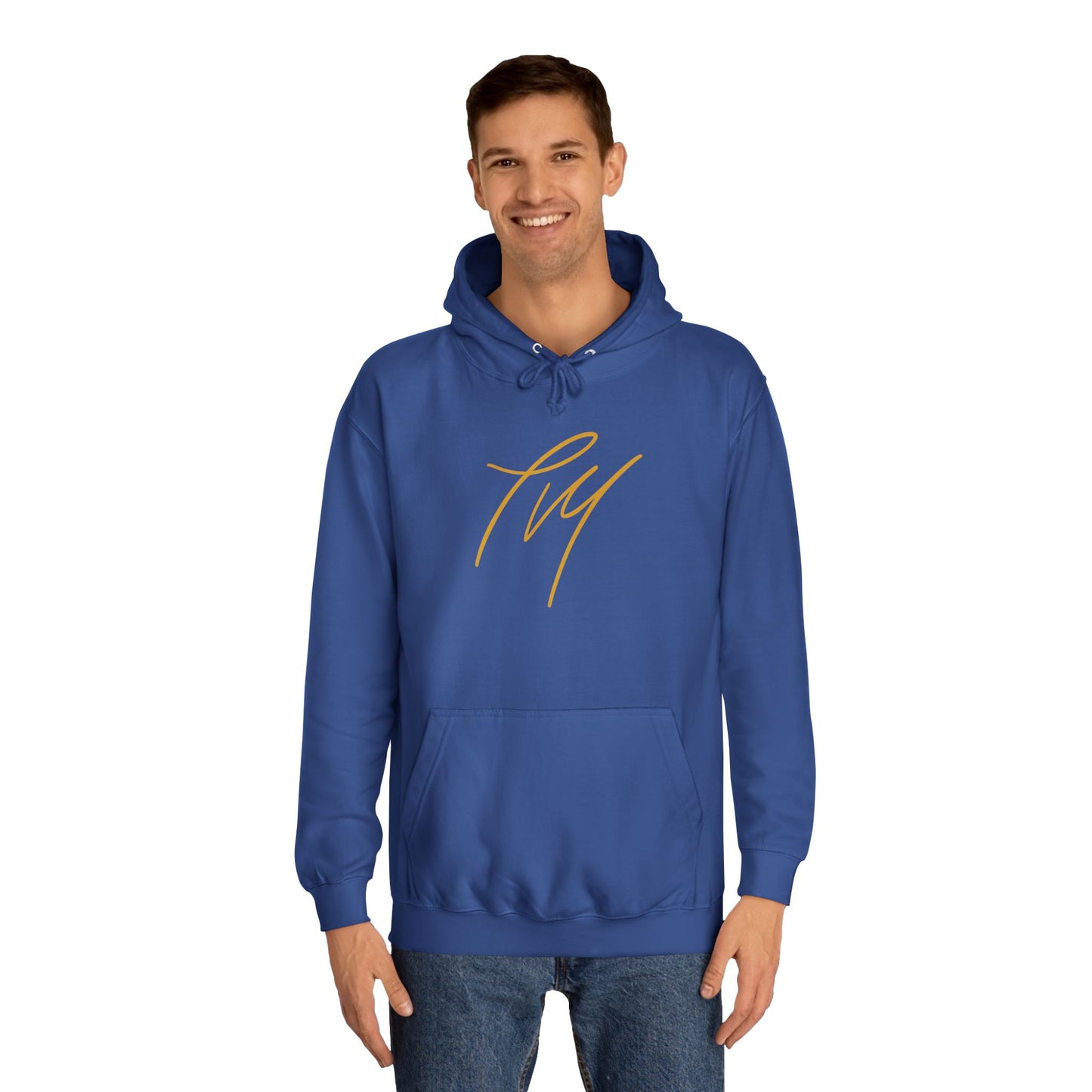 Trench Merch TM Stylish Crown Pull Over Hoodie - Perfect for Students, Campus Wear, Cozy Gifts, Unisex Sweatshirt, Trendy Apparel for Graduates