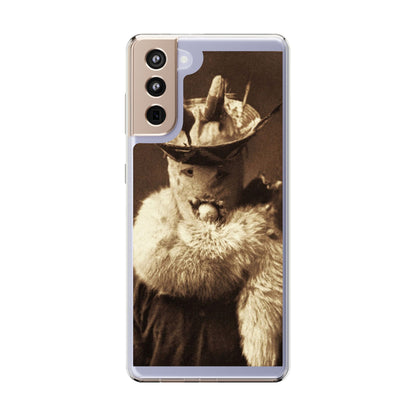 Yei Vintage Cat Photography Phone Case, Clear Cases, Unique Gift for Cat Lovers, Phone Accessory, Stylish Tech Gear, Animal Art