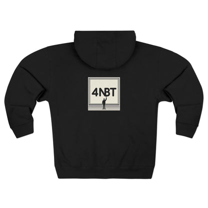 4NBT Unisex Graphic Zip Hoodie with Unique Designs, Cozy Casual Wear, Perfect Gift for Friends, Streetwear Essentials, Unisex Fashion Item