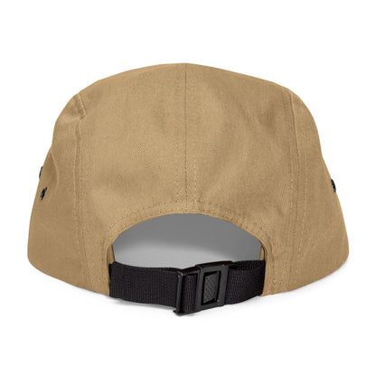 Trench Merch Embroidered 5 Panel Cap with Crown Design - Casual Streetwear Hat, Summer Accessory, Gift for Him/Her, Festival Headwear, Unisex Cap