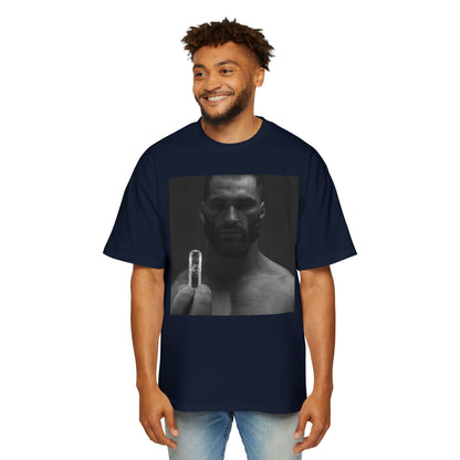GIGA Men's Oversized Graphic Tee - Streetwear Staple, Gigachad Design, Casual Comfort, Perfect Gift for Him, Ideal for Music Festivals, [...]