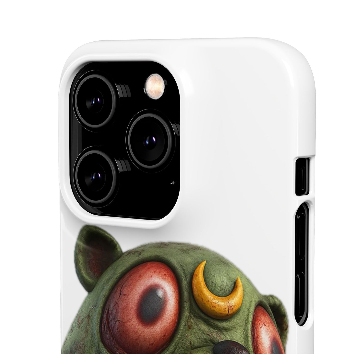4NBT Zombie Bear Phone Case, Horror Snap Case, Cute but Spooky Accessory, Gift for Halloween, Unique Phone Cover