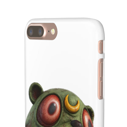 4NBT Zombie Bear Phone Case, Horror Snap Case, Cute but Spooky Accessory, Gift for Halloween, Unique Phone Cover